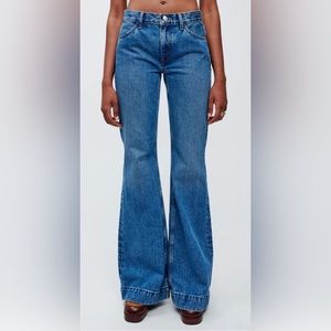 NWT 70’s clean moon stoned re/done jeans 26